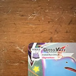 Pokemon TCG Ditto VMAX SV119/SV122 Shining Fates Shiny Vault Shiny Holo Rare - Image 3