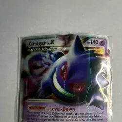 Pokemon TCG Gengar LV.X Holo Ultra Rare 97/99 Arceus Level Up HP 140 - Image 2