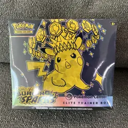 Surging Sparks Pokemon Center Elite Trainer Box ETB Exclusive New Factory Sealed - Image 1