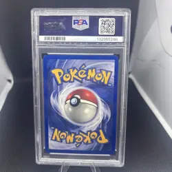 First Edition 2000 Pokemon Gym Heroes 81/132 Lt. Surge's Pikachu PSA 7 - Image 2