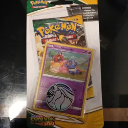 Pokemon TCG Sword & Shield Evolving Skies checklane booster 1 pack - Image 1