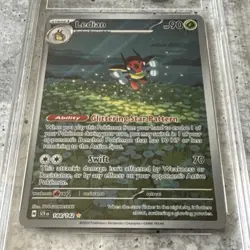 Pokemon Ledian Illustration Rare Holo SV07 Stellar Crown 144/142 2024 TAG 9 TCG - Image 2
