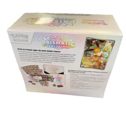 Pokemon Scarlet & Violet Prismatic Evolutions Elite Trainer Box ETB - Image 2