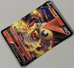 Pokemon Sword & Shield Victini V Basic Ultra Rare HoloFoil #025/202 - Image 3