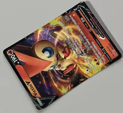 Pokemon Sword & Shield Victini V Basic Ultra Rare HoloFoil #025/202 - Image 5