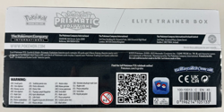 Pokemon Center Prismatic Evolutions Elite Trainer Box G1N - Image 4