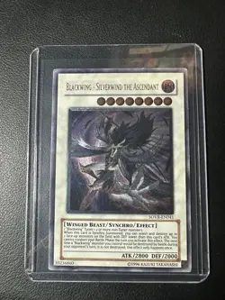 Konami Blackwing - Silverwind the Ascendant SOVR-EN041 Stardust Overdrive Yu-Gi… - Image 2
