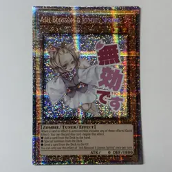 Yugioh - Ash Blossom & Joyous Spring RA05-EN091 Starlight Rare Near Mint In Hand - Image 1