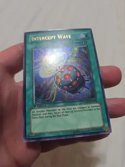 Yugioh Intercept Wave TSHD-EN050 Ultra Rare 1st Edition Near Mint - Image 2