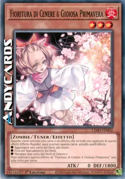 FIORITURA DI CENERE & GIOIOSA PRIMAVERA • Comune • L26D ITM02 • 1Ed • Yugioh! - Image 1