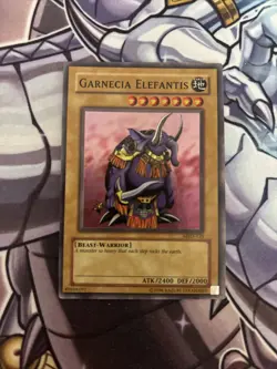 Yu-Gi-Oh! TCG Garnecia Elefantis Metal Raiders MRD-125 Unlimited VLP (STL) - Image 1