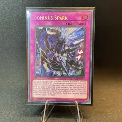 ⚡✨ Yu-Gi-Oh Dominus Spark BLZD-EN077 – 1st Ed Secret Rare | BLAZING DOMINION ✨⚡ - Image 1