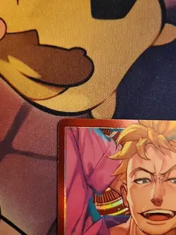 One Piece CCG Marco (Alt Art) Leader OP08-002 Parallel Two Legends NM English - Image 3