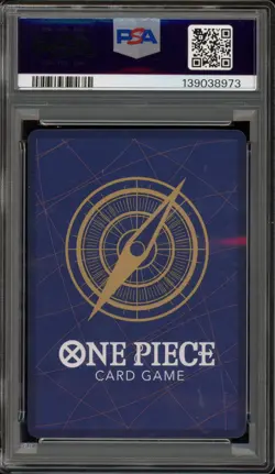 One Piece CCG Monkey.D.Luffy Convention Exclusive Foil Promo P-043 PSA 10 - Image 2