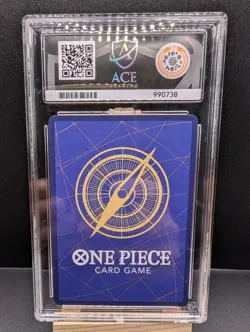 Portgas.D.Ace OP07-053 3rd Anniversary Winner Stamp Mint ACE 10 One Piece TCG - Image 3