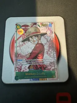 2025 One Piece TCG Carrying On His Will Monkey.D.Luffy Alt Art OP13-118 SEC - NM - Image 1