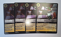 Disney Lorcana - I.t.I. - Robin Hood Champion of Sherwood 190/204 - NM/M Foil X4 - Image 1