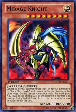 Mirage Knight - LCYW-EN024 - Common - 1st Edition NM Yugioh Legendary Collection - Image 1