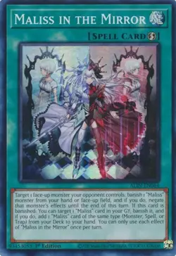 Maliss in the Mirror - ALIN-EN064 - Super Rare - 1st Edition NM Yugioh Alliance - Image 1