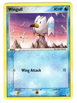 Pokemon TCG Wingull EX Crystal Guardians 70/100 Regular Common Card NM - Image 1