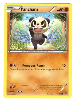 Pokemon TCG Panchamp XY BREAKthrough 86/162 Regular Common Card Near Mint NM - Image 1