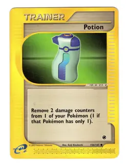 Pokemon TCG Potion Expedition 156/165 e-Series Regular Common Tainer Card MP-LP - Image 1