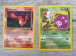 2 x Replay Set Pokemon Cards Koffing & Charmander - Image 1