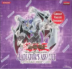 YUGIOH GLADIATOR'S ASSAULT SPECIAL EDITION BOX BLOWOUT CARDS - Image 1