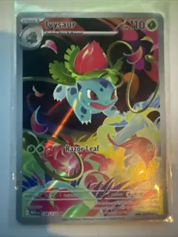 Ivysaur 134/132 Full Art Mega Evolutions Pokemon Card - Image 1
