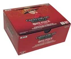 One Piece Card Game Box Carrying On His Will OP-13 Opened Mixed Cards Preloved - Image 1