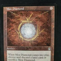 Reserved List Magic Card MTG - Mox Diamond Stronghold NM Authentic Rare Original - Image 5
