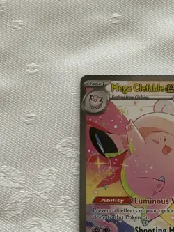 Mega Clefable Ex 119/088 Perfect Order Pokemon Card Near Mint - Image 3