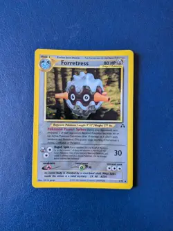 Pokemon TCG Forretress 2/75 Neo Discovery Holo Unlimited WOTC Card - Image 1
