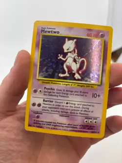 Pokemon Cards - Mewtwo 10/102 - Base Set - Played - Image 3