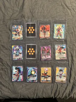 Dragon Ball Super Card Lot - Foil Leaders - Sealed Promos - 12 Cards - Image 2