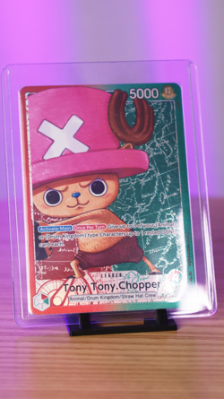 Tony Tony Chopper (Alt Art) OP08-001 L Two Legends ONE PIECE Card Game - Image 1