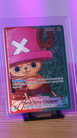 Tony Tony Chopper (Alt Art) OP08-001 L Two Legends ONE PIECE Card Game - Image 2