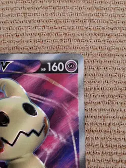 Pokemon Mimikyu v Full Art Battle Style Card Near Mint Condition 148/163 - Image 2