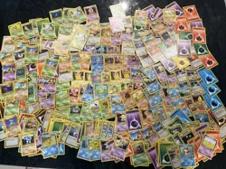 Vintage Pokemon Card Bundle Job Lot 1999-2005 Base Jungle Fossil Over 300 Cards - Image 1