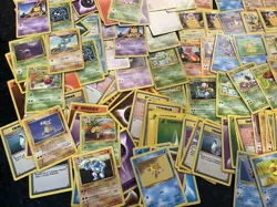 Vintage Pokemon Card Bundle Job Lot 1999-2005 Base Jungle Fossil Over 300 Cards - Image 2