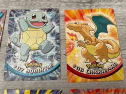 12 x Pokemon Cards Topps 1999 Including Charizard Pikachu & Others - Image 3
