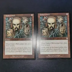 Tsabo's Web x2 Invasion Rare MTG Cards English LP-NM Condition Magic - Image 2