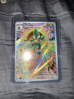 Pokemon TCG Simisage 090/086 Black Bolt Illustration Rare Card - Near Mint - Image 1
