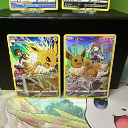 Eevee Flareon Vaporeon Jolteon Trainer Gallery 4 Card LOT NM TG11/TG30 TG01 TG02 - Image 3