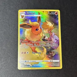 Eevee Flareon Vaporeon Jolteon Trainer Gallery 4 Card LOT NM TG11/TG30 TG01 TG02 - Image 4