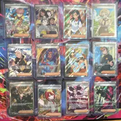 Pokemon Trainer Supporter Full Art Card Lot 12 Cards Ortega, Eri, Katy, Drayton - Image 1
