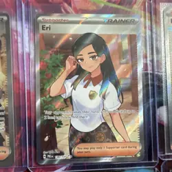 Pokemon Trainer Supporter Full Art Card Lot 12 Cards Ortega, Eri, Katy, Drayton - Image 4