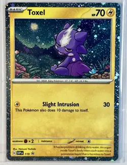 Toxel 119 Sv: Scarlet & Violet Promo Cards Cosmos Holo - Image 1