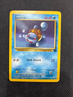 Squirtle - 68/82 - Team Rocket - Common - Non Holo Pokemon Card - Image 1