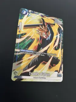 Trunks : Future FB01-049 WINNER Foil Dragon Ball Super Card Game | NM - Image 2